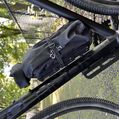 Orof 3d printed lower frame cargo cage Orof frame tube cage and downtube bottle holder